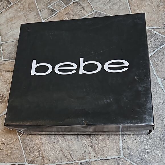 New in Box Bebe Nayelli Fur Ankle Booties in Sand Sz 7 - Picture 9 of 14